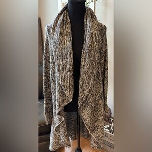 Colon Gray Open Front Women's Cardigan Size M/L
